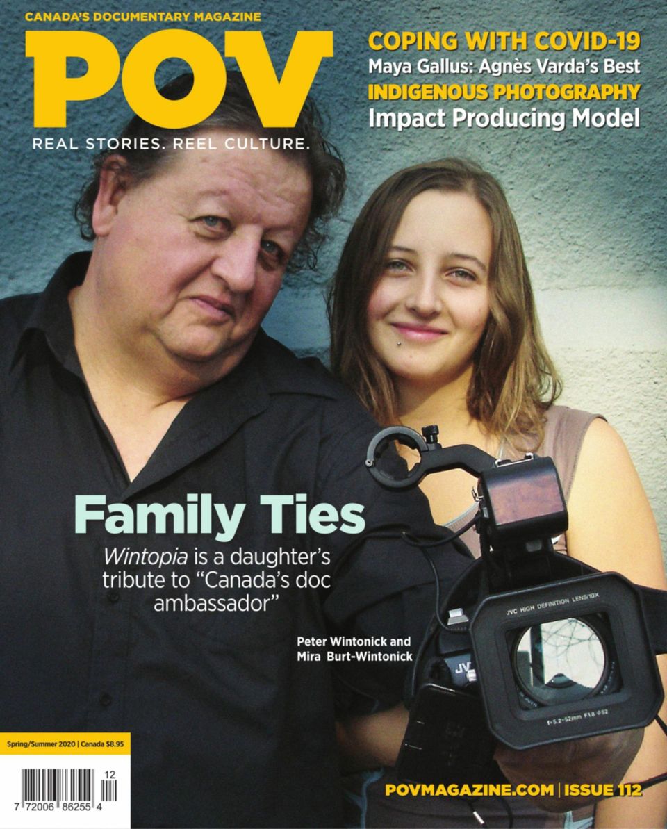 POV (CA) magazine side cover Issue 112 Spring/Summer 2020