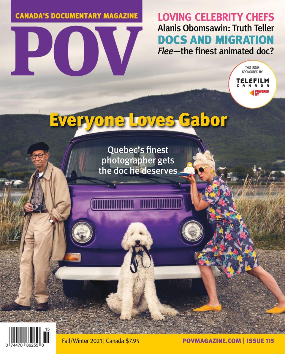 POV (CA) magazine side cover Issue 115 Fall/Winter 2021