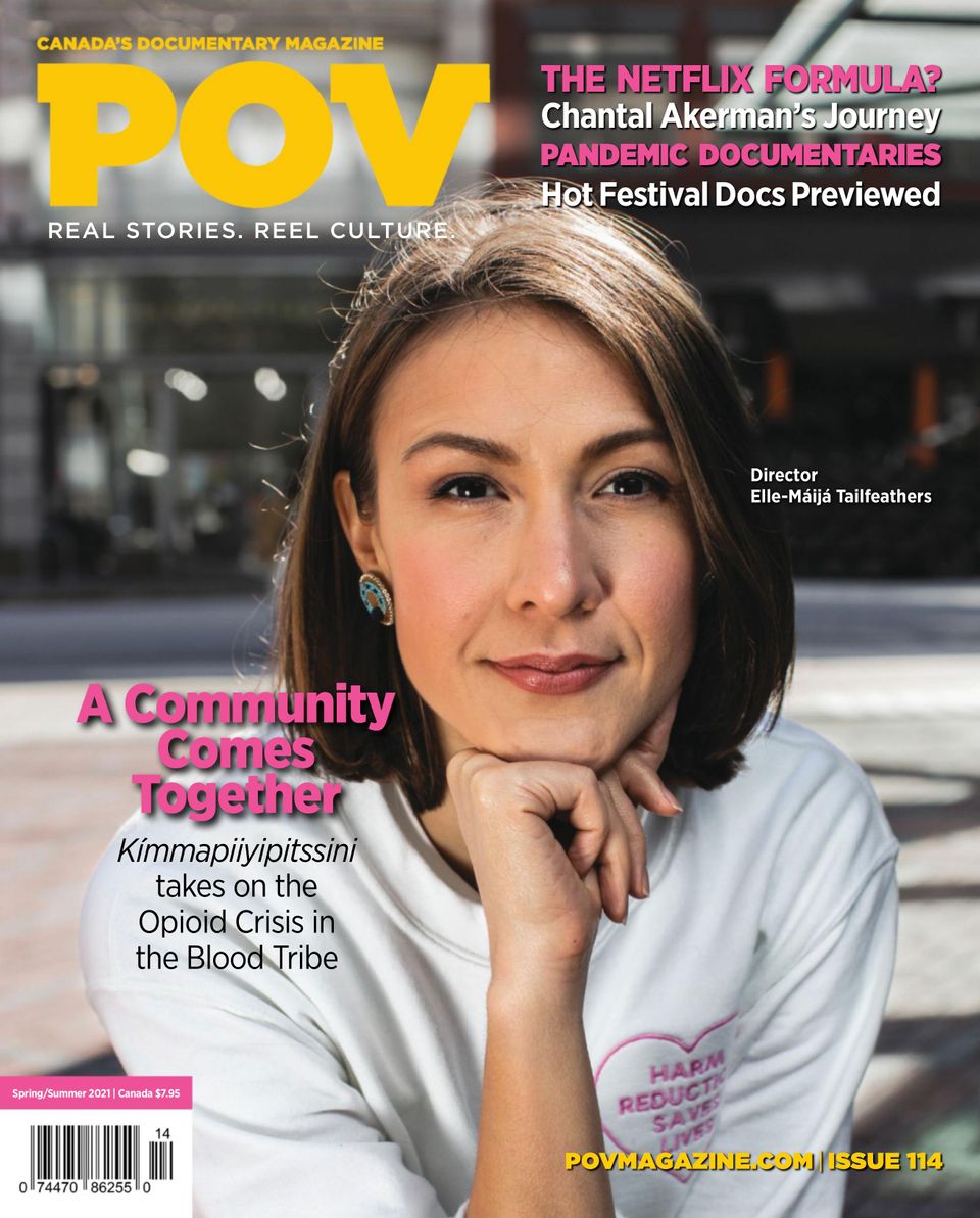 POV (CA) magazine side cover Issue 114 Spring/Summer 2021