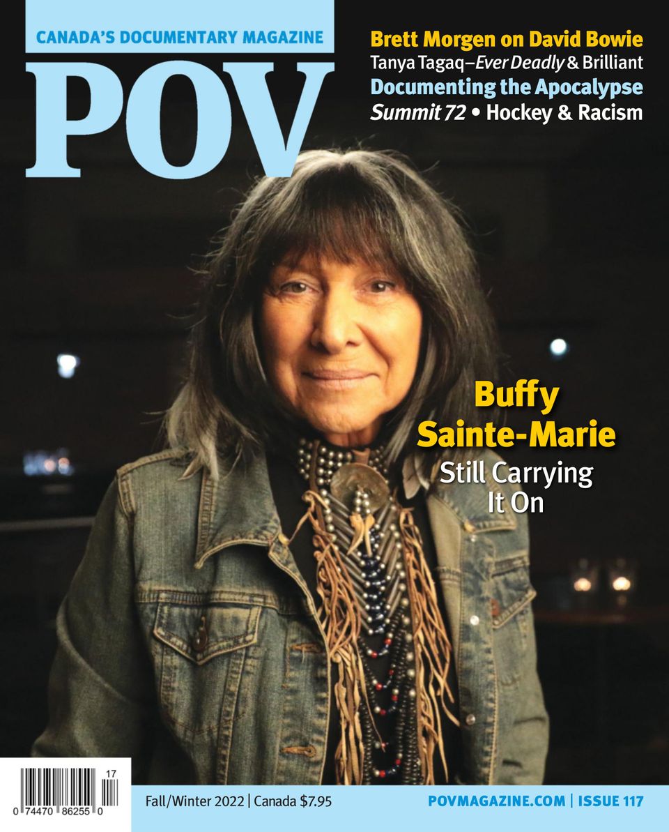POV (CA) magazine side cover Issue 117 Fall/Winter 2022