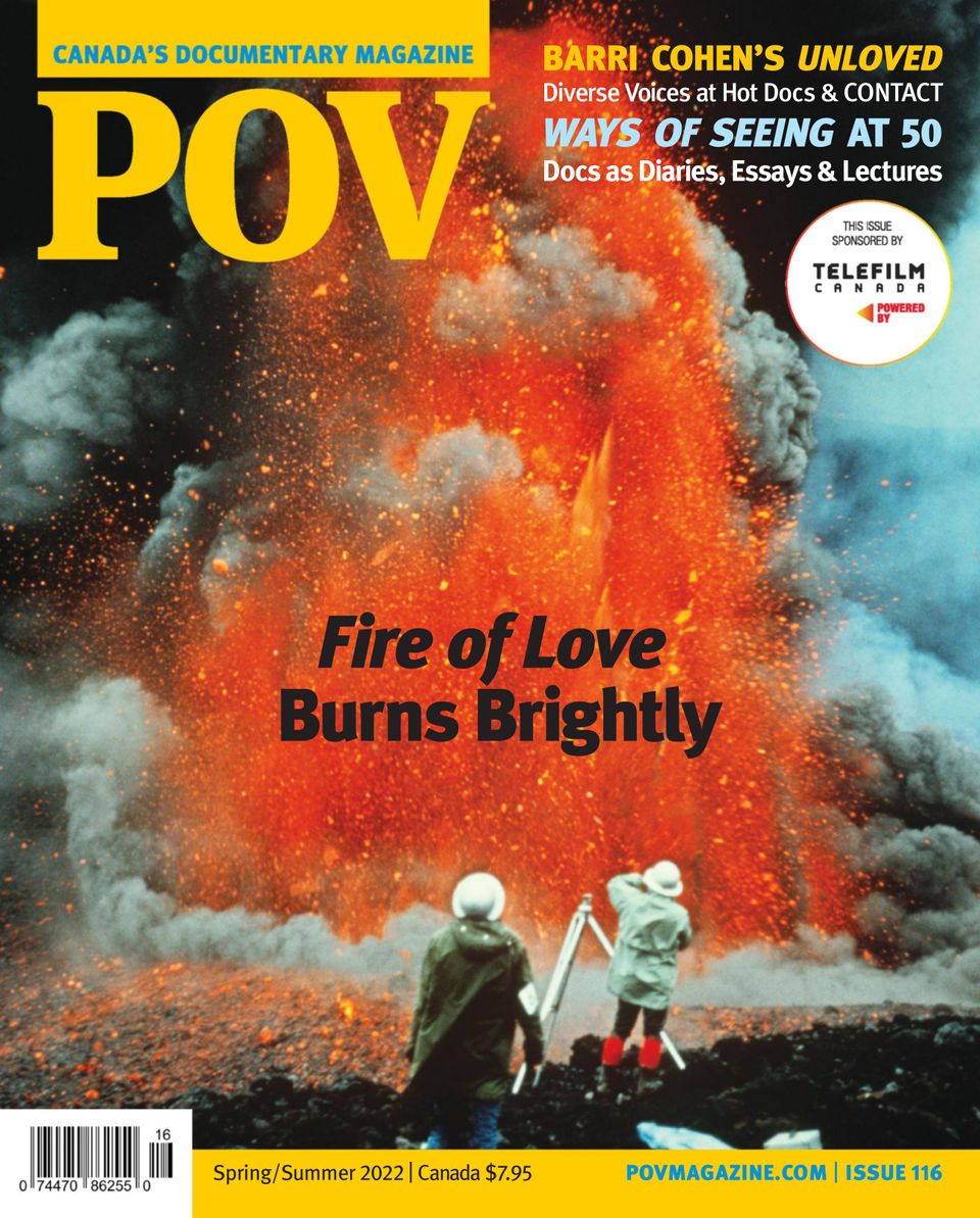 POV (CA) magazine side cover Issue 116 Spring/Summer 2022