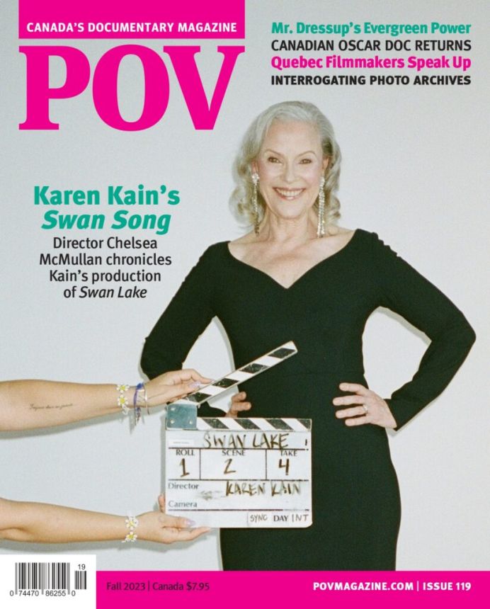 POV (CA) magazine side cover Issue 119 Fall 2023