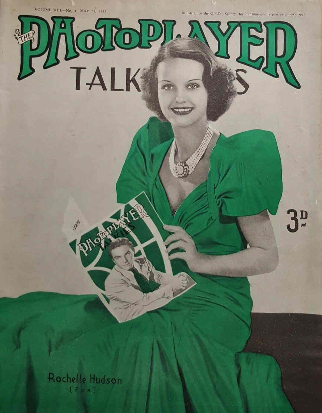 PHOTOPLAYER | THE magazine side cover 25 May 1935