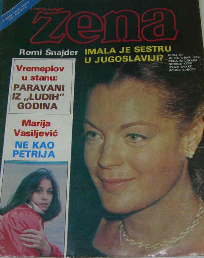 PRAKTICNA ZENA magazine side cover Issue 687 16 October 1982