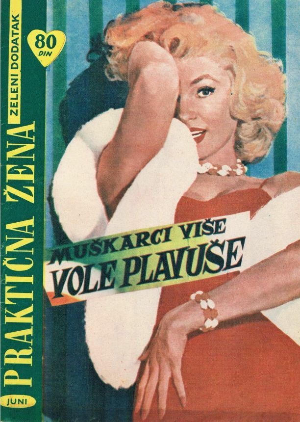 PRAKTICNA ZENA magazine side cover Issue 18  June 1960