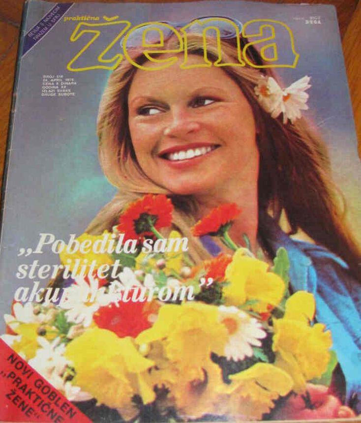 PRAKTICNA ZENA magazine side cover Issue 518 24 April 1976