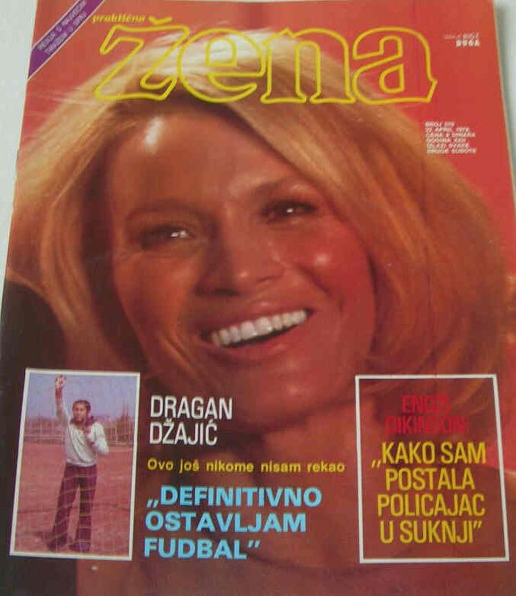 PRAKTICNA ZENA magazine side cover Issue 575 27 April 1978