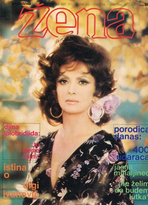 PRAKTICNA ZENA magazine side cover Issue 436 3 March 1973