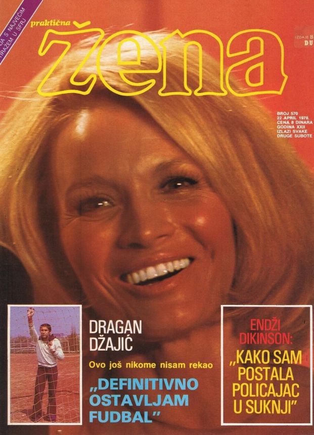 PRAKTICNA ZENA magazine side cover Issue 570 22 April 1978