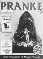 PRANKE magazine side cover Issue 9 Autumn 1998