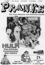 PRANKE magazine side cover Issue 22  2003