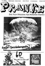 PRANKE magazine side cover Issue 23  2003