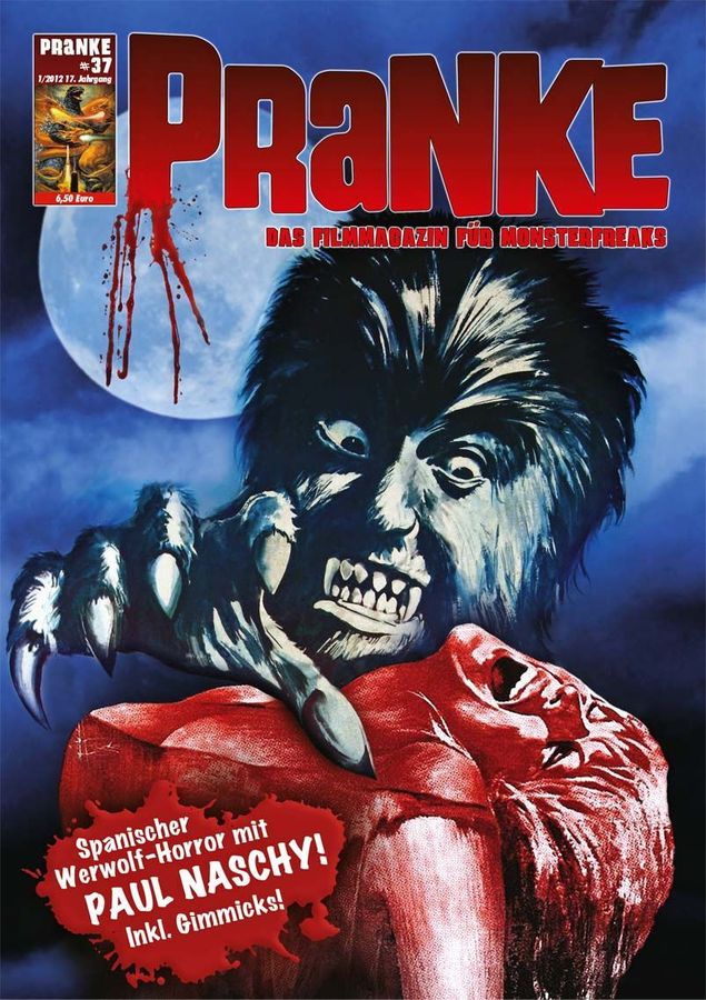 PRANKE magazine side cover Issue 37 January 2012