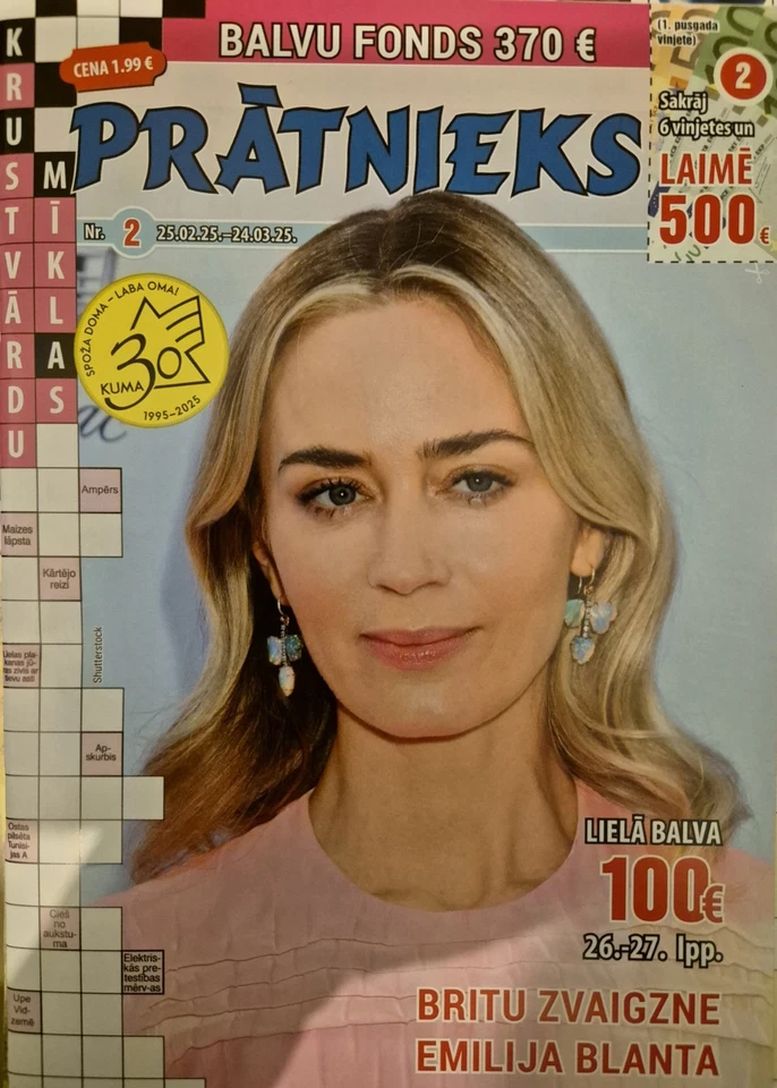 PRATNIEKS magazine side cover  February 2025