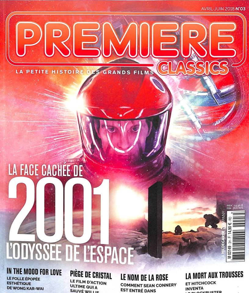 PREMIERE CLASSICS magazine side cover Issue 3  April/June 2018