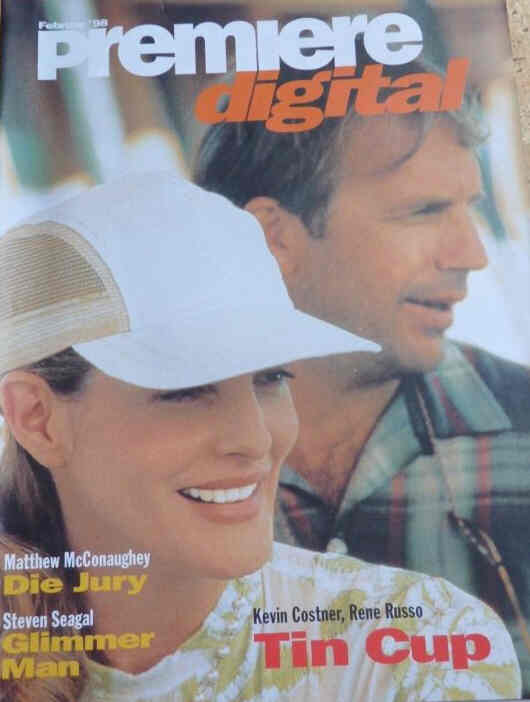 PREMIERE DIGITAL magazine side cover  February 1998