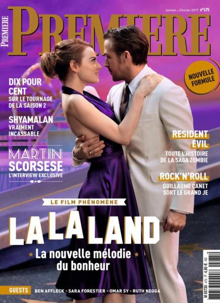 PREMIERE (FR) magazine side cover Issue 475 January/February 2017