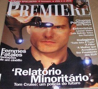 PREMIERE (Portugal) magazine side cover Issue 36 October 2002