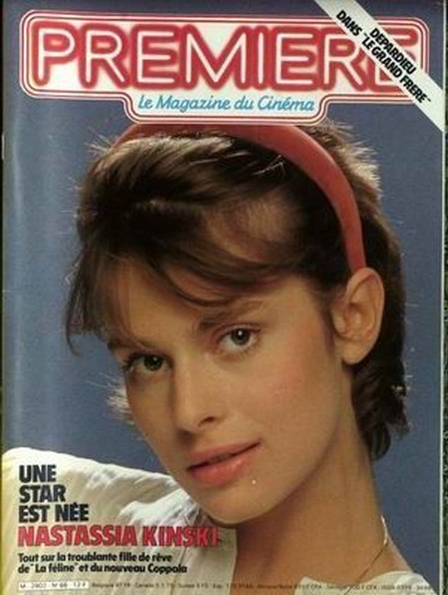 PREMIERE (Canada) magazine side cover  September 1982