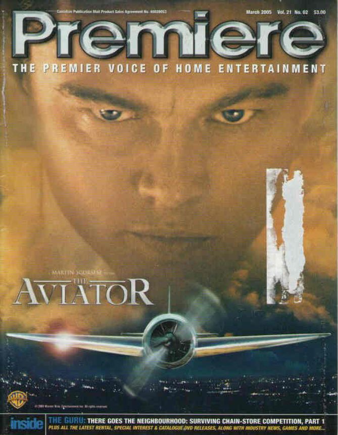 PREMIERE (Canada) magazine side cover  March 2005