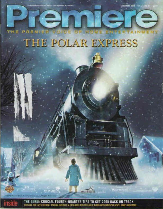 PREMIERE (Canada) magazine side cover  September 2005