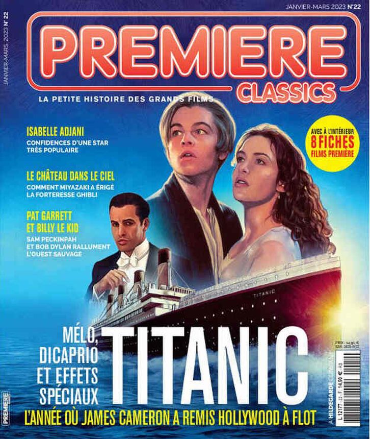 PREMIERE CLASSICS magazine side cover Issue 22  January/March 2023
