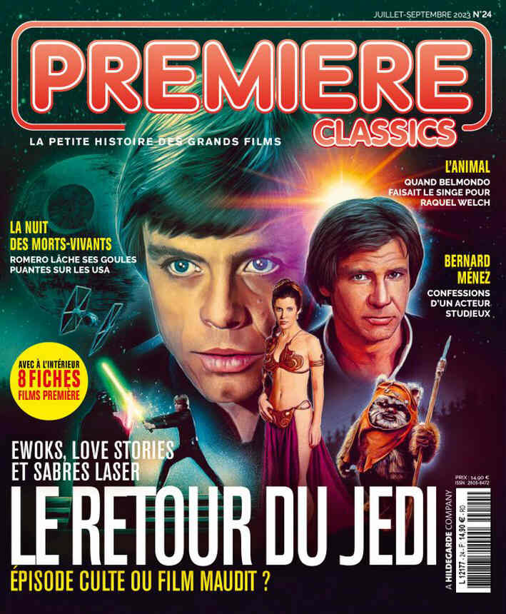 PREMIERE CLASSICS magazine side cover Issue 24  July/September 2023
