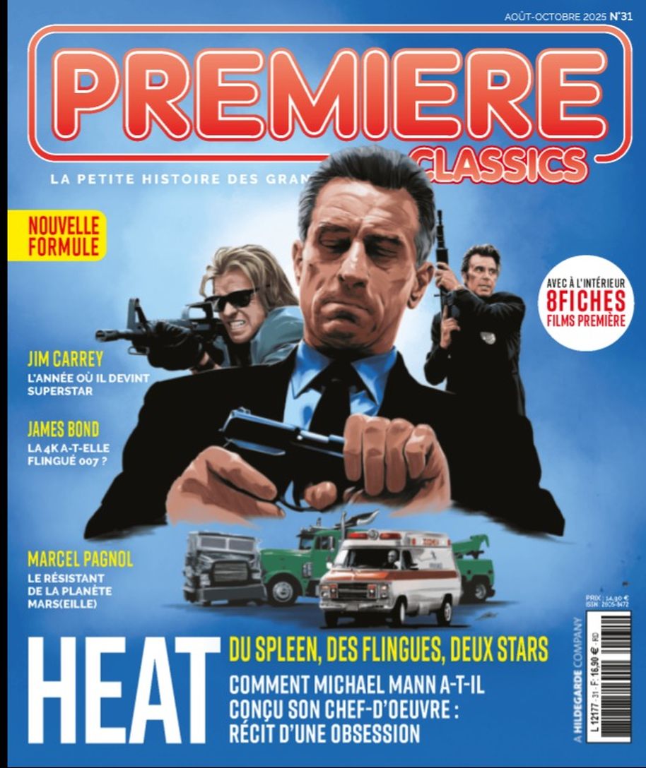 PREMIERE CLASSICS magazine side cover Issue 31  August/October 2025