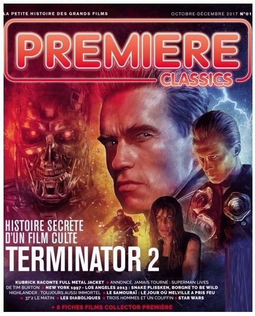 PREMIERE CLASSICS magazine side cover Issue 1  October/November/December 2017