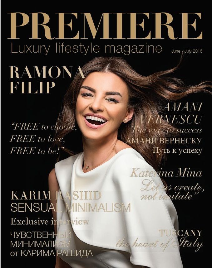 PREMIERE CYPRUS magazine side cover  June/July 2016