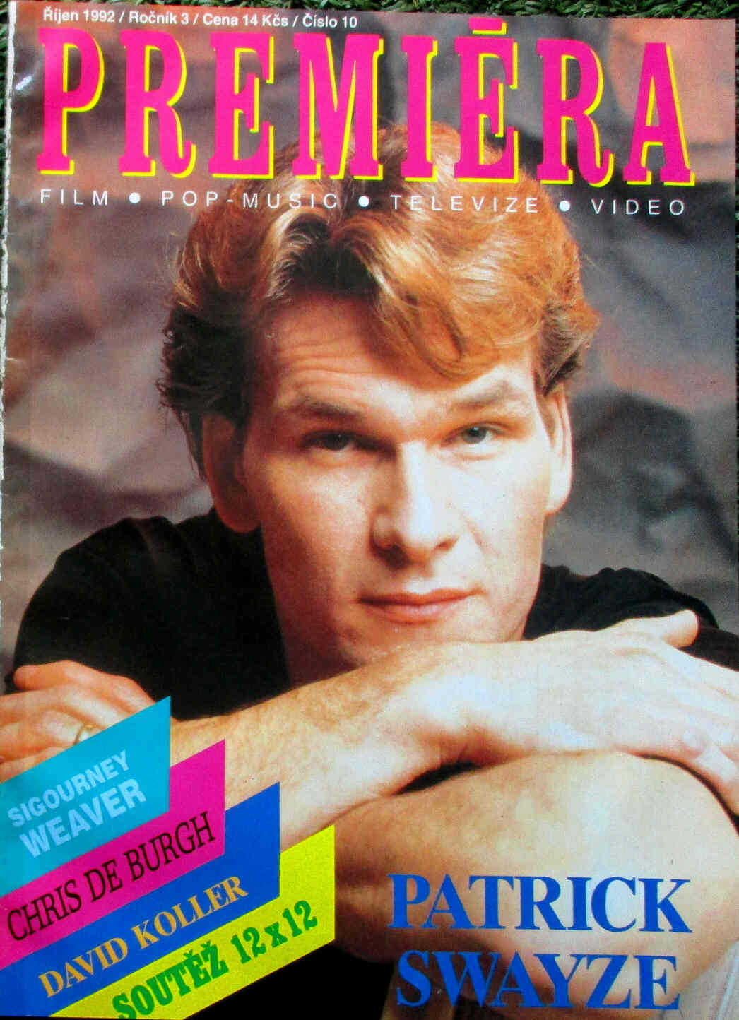 PREMIERA (CZ) magazine side cover October 1992