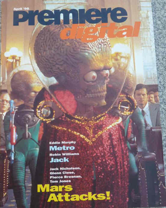 PREMIERE DIGITAL magazine side cover April 1998