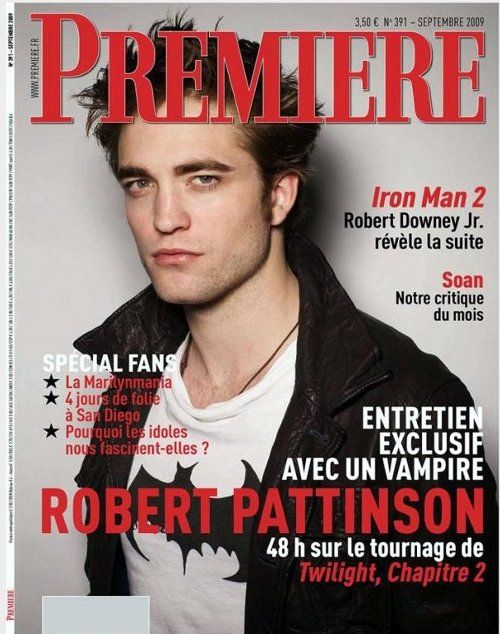 PREMIERE (FR) magazine side cover Issue 391 September 2009