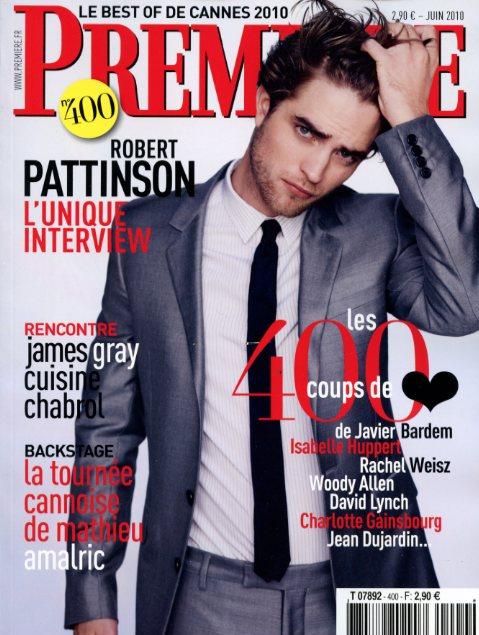 PREMIERE (FR) magazine side cover Issue 400 June 2010