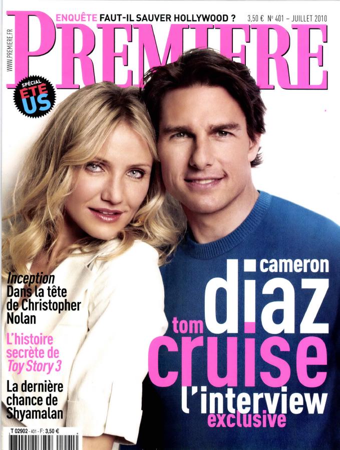 PREMIERE (FR) magazine side cover Issue 401 July 2010