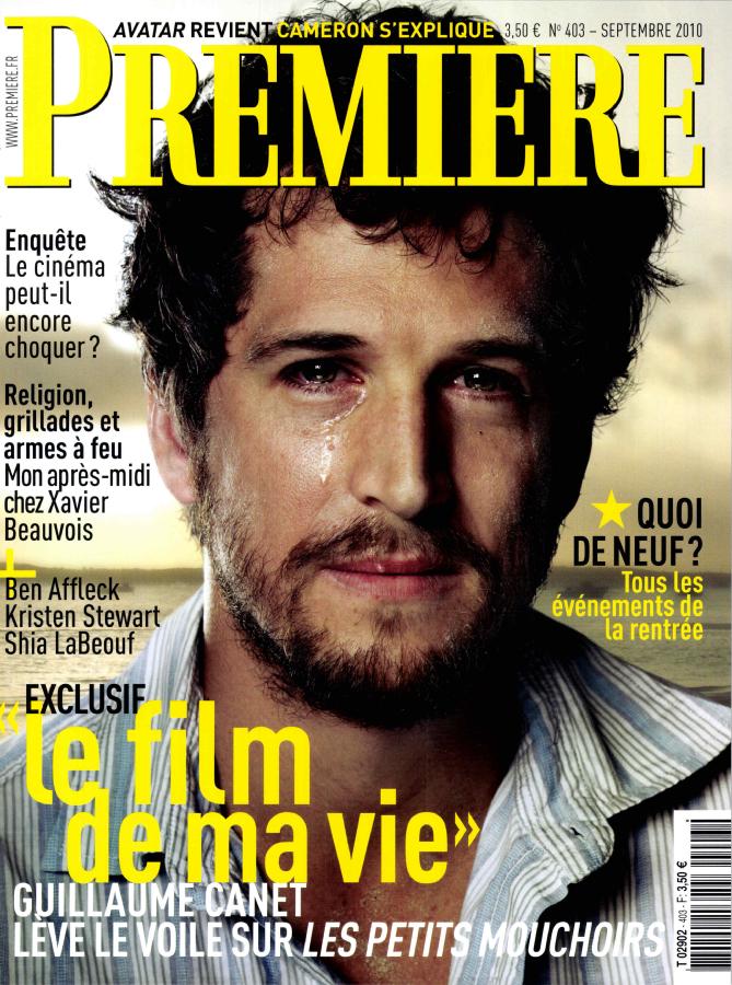 PREMIERE (FR) magazine side cover Issue 403 September 2010