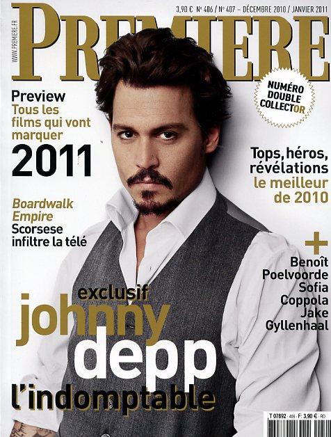 PREMIERE (FR) magazine side cover Issue 406/407 Dec./January 2011