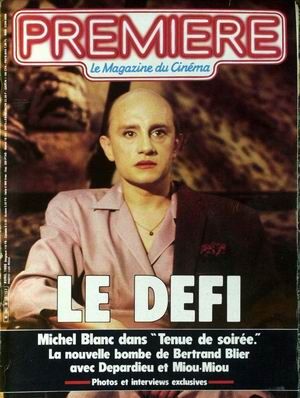 PREMIERE (FR) magazine side cover Issue 109 April 1986