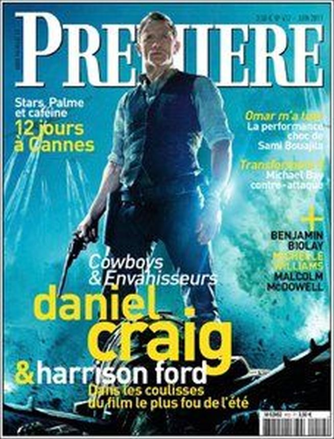 PREMIERE (FR) magazine side cover Issue 412 June 2011