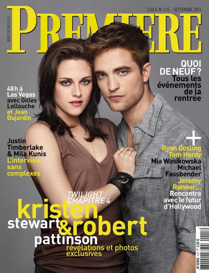 PREMIERE (FR) magazine side cover Issue 415 September 2011
