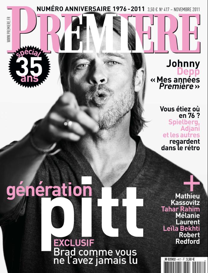 PREMIERE (FR) magazine side cover Issue 417 November 2011