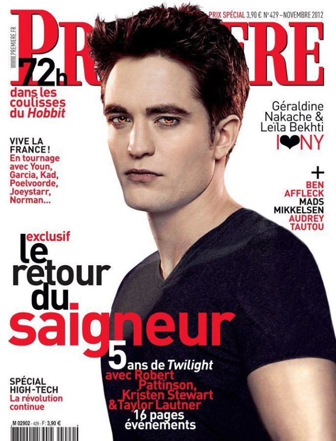 PREMIERE (FR) magazine side cover Issue 429 November 2012