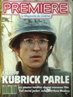 PREMIERE (FR) magazine side cover Issue 127 October 1987