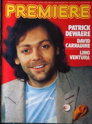 PREMIERE (FR) magazine side cover Issue 13 January 1978