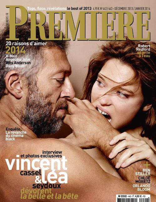 PREMIERE (FR) magazine side cover Issue 442/443 December 2013