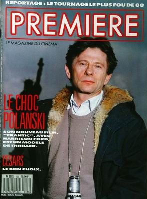 PREMIERE (FR) magazine side cover Issue 133 April 1988