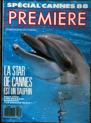 PREMIERE (FR) magazine side cover Issue 134 May 1988