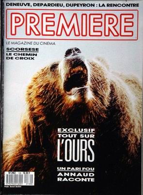 PREMIERE (FR) magazine side cover Issue 139 October 1988
