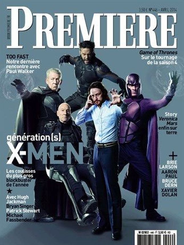 PREMIERE (FR) magazine side cover Issue 446 April 2014