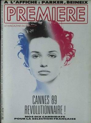 PREMIERE (FR) magazine side cover Issue 145 April 1989